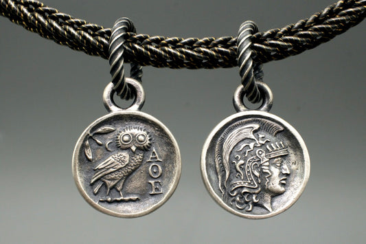 Athenian Tetradrachm Pendant -Bespoke-