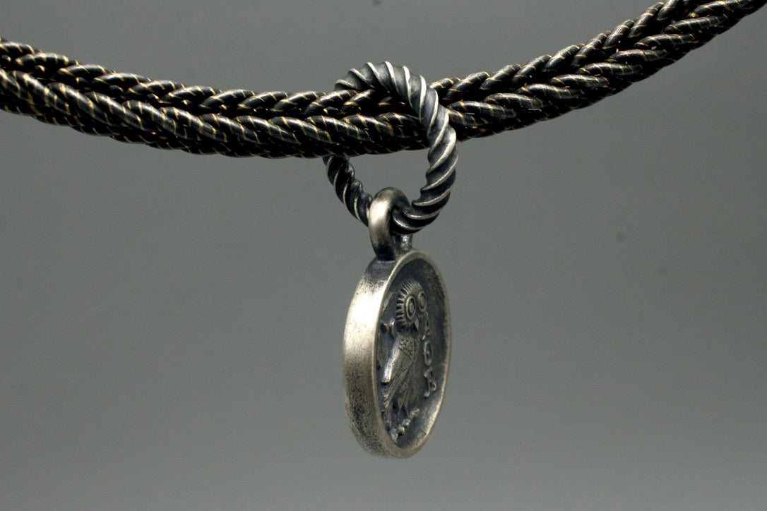 Athenian Tetradrachm Pendant -Bespoke-