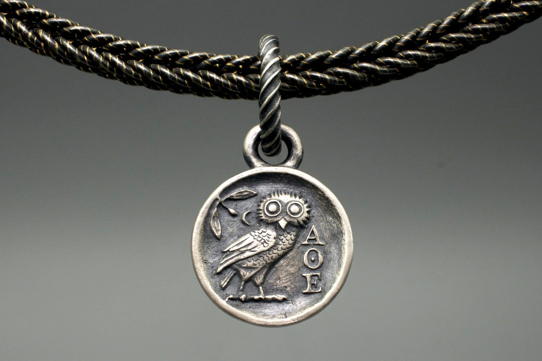 Athenian Tetradrachm Pendant -Bespoke-