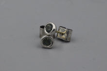 Load image into Gallery viewer, #1590, Wet Set Sapphire Studs, Small
