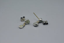 Load image into Gallery viewer, #1714, Wet Set Rough Sapphire Dangles
