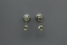 Load image into Gallery viewer, #1714, Wet Set Rough Sapphire Dangles
