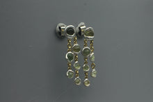 Load image into Gallery viewer, #1716, Wet Set Rough Sapphire Dangles
