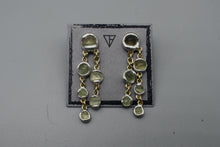 Load image into Gallery viewer, #1716, Wet Set Rough Sapphire Dangles
