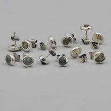 Load image into Gallery viewer, #1415 - 1420 Wet set Montana Sapphire Studs, Big
