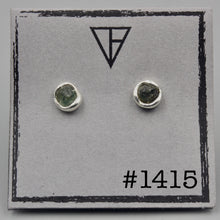 Load image into Gallery viewer, #1415 - 1420 Wet set Montana Sapphire Studs, Big
