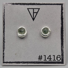 Load image into Gallery viewer, #1415 - 1420 Wet set Montana Sapphire Studs, Big
